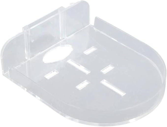 Camera Shelf 15-Unit Sturdy Camera Storage Tray for Surveillance Gear – Key Monitoring Security Add-Ons(Clear)