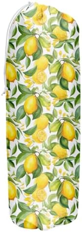 Lemon Plastic Grocery Trash Bag Holder Storage Organizer Plastic Bags | Holders for Grocery Cute Lemon Home Kitchen Decor Gifts for Women Mom Grandma