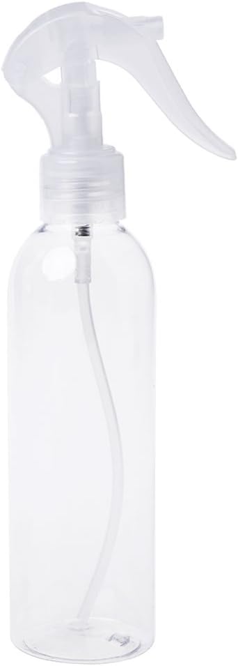 Clear Spray Bottle with Lid Empty Fillable Storage Organizer Container for Perfume Fine Mist Dispenser Storage Spray Bottle Cleaning