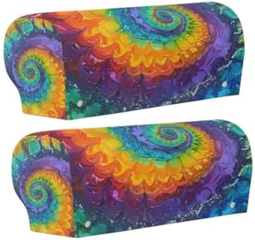 Couch Arm Covers for Sofa Fancy Floral Arm Rest Cover Washable Armchair Slipcovers for Recliner Soft Brushed Spandex Couch Covers for Home Daily