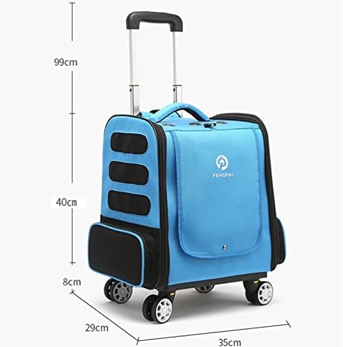 Pet Trolley Case Portable Detachable Universal Wheel Foldable Large Capacity