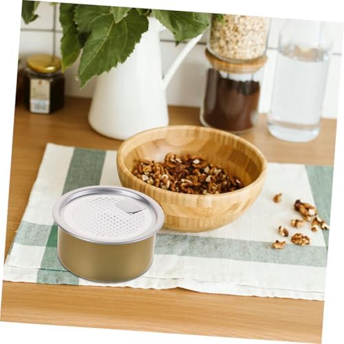 6pcs 100ml Aluminum Tin Canisters with Easy-tear Lids Small Metal Food Storage Containers for Cake Cat Food Holder Dog Treat Organizer Airtight Pet Storage Jars