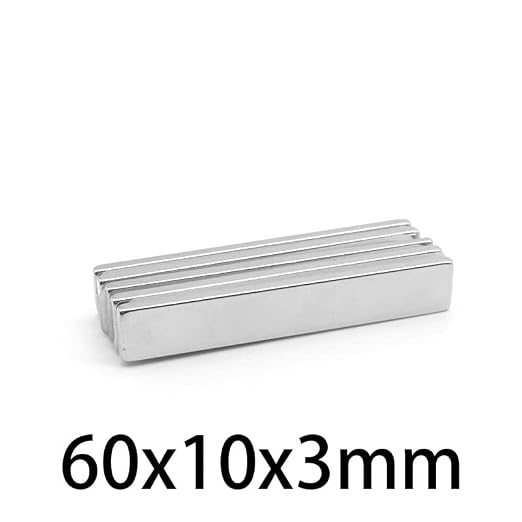 2/5/10/15/20/30PCS 60x10x3mm Quadrate Strip Search 60x10x3 Block Neodymium 60 * 10 * 3 Magnets(20PCS)