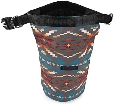 CAROLINA PET COMPANY Pendleton Pet Travel Food Bag - Carico Lake Color - Reusable Fabric Construction - Hook and Loop Closure - 20 Cup Capacity