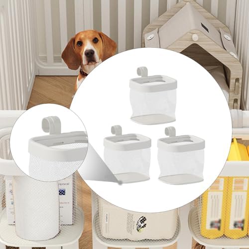 Pet Fence Dog Toy Storage Baskets Reinforced Multipurpose Puppy Stuff Bins