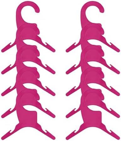 10pcs Pet Clothing Hangers Dog Cats Clothes Hanger Outfit Rack for Various Dog Clothes Organizing Hanging Rack