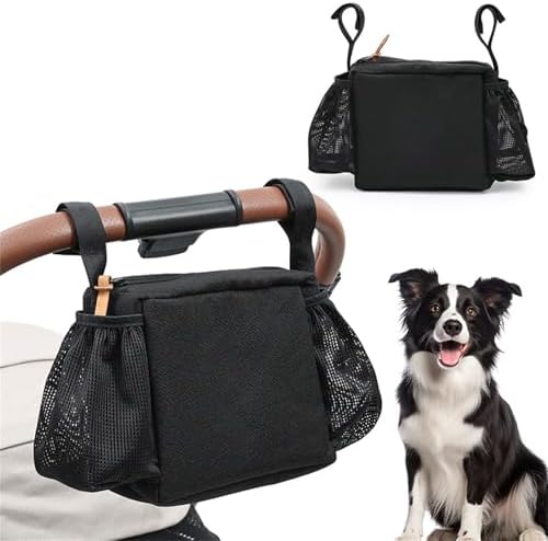 Dog Strollers Hanging Storage Bag Multipurpose Pet Strollers Accessory for Dog Supply Wear Pet Accessory Hanging Basket