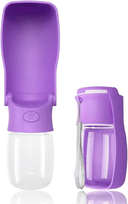 Portable Dog Small Animals Water Bottle for Walking 19 OZ or 12 OZ Pet Water Bottles for Puppy Medium Large Dogs Little Animals Water Dispenser Dog Small Animals Water Bowl