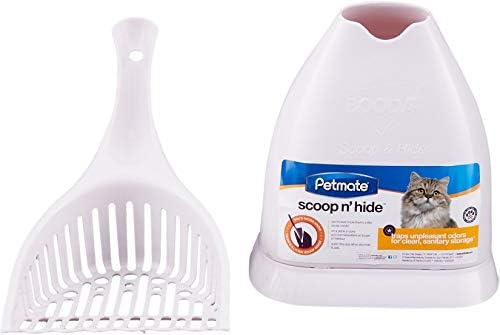 Petmate Scoop N' Hide Cat Litter Scoop, White