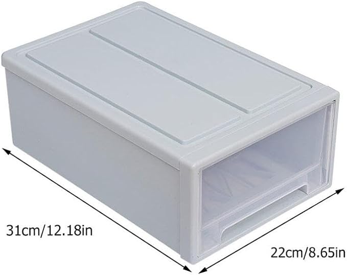 Zerodeko 1pc Thicken Storage Organizer for Home Drawer Container for Clothing and Shoes Compact Design for Bedroom Living Room