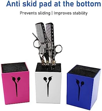 Scissors Storage Holder for Hair Salon Stylist Skid Securely Grip Hairdressing Shear Holder