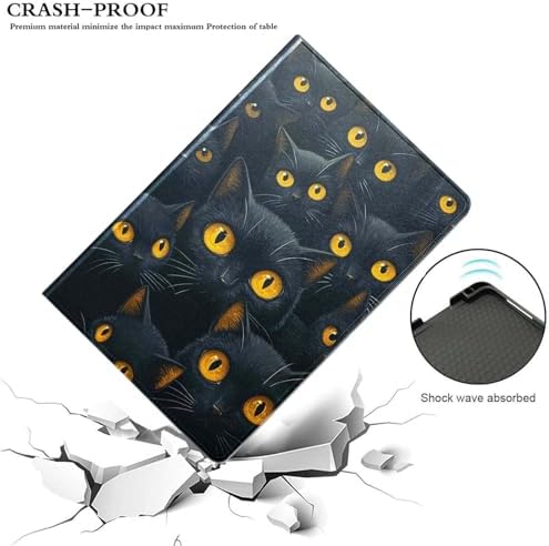 for Samsung Galaxy Tab S6 Lite 10.4" Tablet Case 2022/2020(SM-P610/P613/P615/P619),Premium Leather Folio Stand Auto Wake/Sleep,Multiple Viewing Stand,Cute Kittens