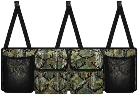 Camouflage Car Trunk Organizer Hanging Car Back Seat Storage Bag Foldable Automotive Interior Accessories Suitable Most Sedans SUV Jeep Trucks Van