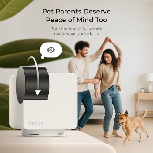 Petcube Cam 360 (2-Pack) – Wi-Fi Pan-Tilt Pet Security Camera with App