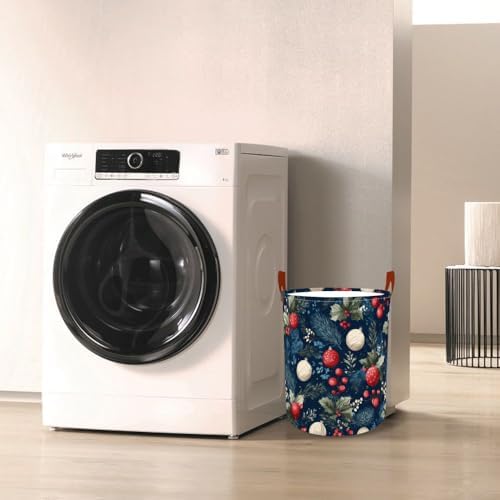 Laundry Basket 15.7x19.7 in Christmas Ornament Hamper for Bedroom