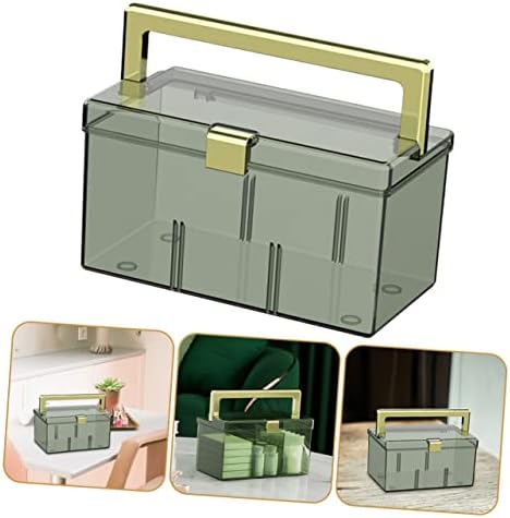 SHERCHPRY Capacity Medicine Storage Case Portable for Home and Travel Durable Pet Material Organizer for First Aid Supplies and More