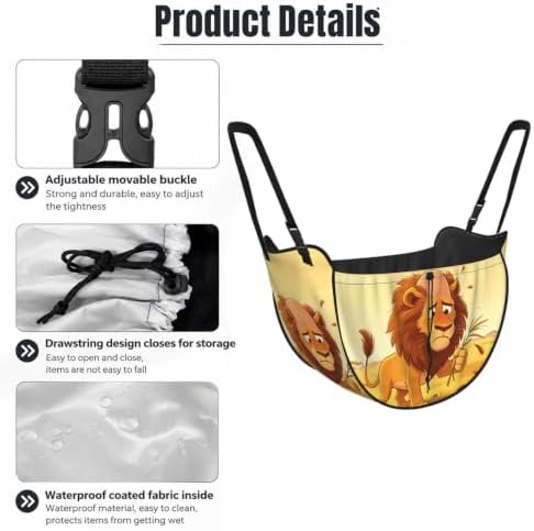 Bald Lion Car Seat Organizer-Backseat Storage Bag for Travel | Waterproof Durable. Holds Snacks Gear Essentials. Fits Most Cars.