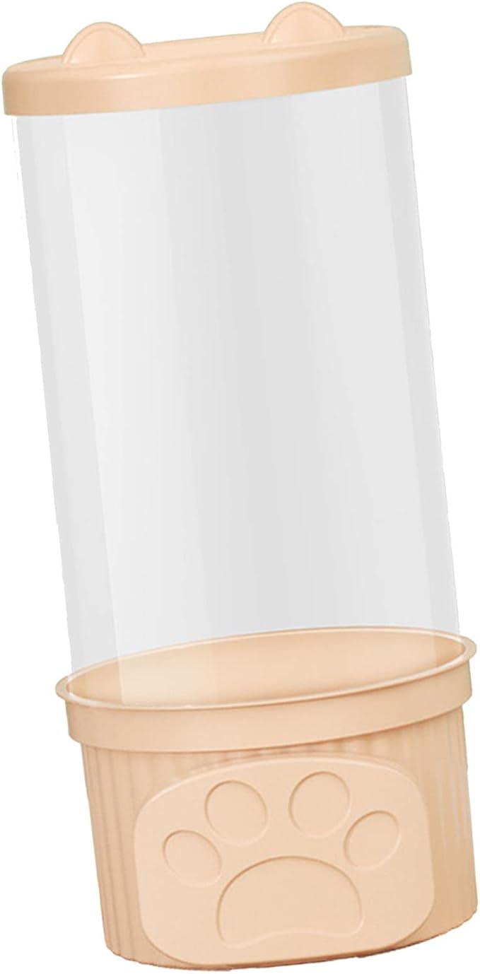 Transparent Toy Storage Container with Lid, PET Cylinder Plush Toy Organizer for Home Organization, Display Bucket (Roseate)