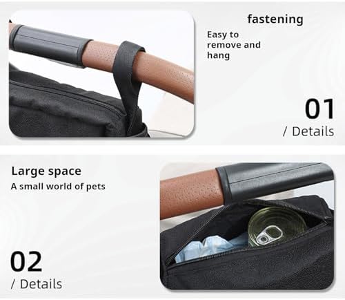 Dog Strollers Hanging Storage Bag Multipurpose Pet Strollers Accessory for Dog Supply Wear Pet Accessory Hanging Basket