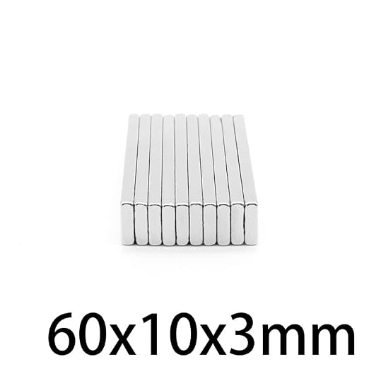 2/5/10/15/20/30PCS 60x10x3mm Quadrate Strip Search 60x10x3 Block Neodymium 60 * 10 * 3 Magnets(5PCS)