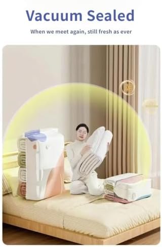 Moving Ready Vacuum Storage Bags for Bedding and Clothes Organizers for Dorm Home Travel Storage Clothes Organizers
