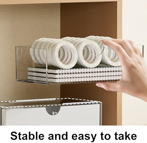 Practical Storage Container with Dividers Functional Stackable Drawer Storage Container for Beauty and Jewelry Compartment Box