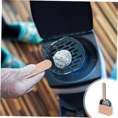 Toddmomy Cat Litter Scoop with Storage Holder Abs Material Smooth Surface Suitable for Small to Large Cats Efficient Cleaning for All Litter Types Pet Supply Kit in Indigo