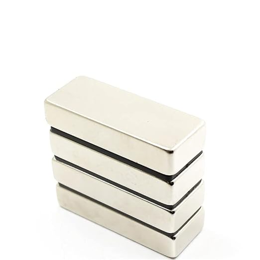 5 10pcs 50 * 20 * 10 Big Bulk Super Strip Block Rare Earth Neodymium 50x20x10 50mmx20mmx10mm Magnets(N52 5PCS)