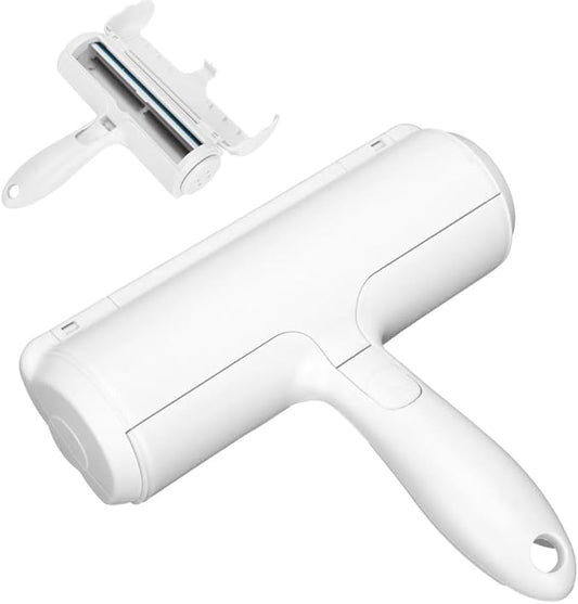 Pet Hair Remover, Reusable Self-Cleaning Lint Roller for Dogs & Cats, Fur Remover for Furniture, Couch, Carpet, Clothes, Bedding & Car, No Adhesive, Multi-Surface, Easy to Use
