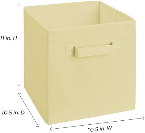 ClosetMaid 3877 Cubeicals Fabric Drawers, Natural, 2-Pack