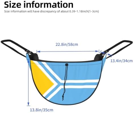 Flag of Tuva Car Seat Organizer-Backseat Storage Bag for Travel