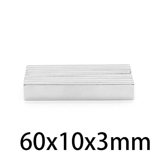 2/5/10/15/20/30PCS 60x10x3mm Quadrate Strip Search 60x10x3 Block Neodymium 60 * 10 * 3 Magnets(5PCS)
