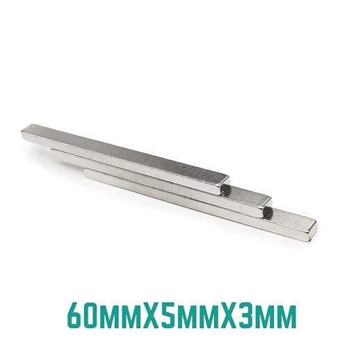 2/5/10/20/50PCS 60 * 5 * 3 Strip Block Sheet Rectangular Rare Earth Neodymium 60x5x3mm 60x5x3 Magnets(50PCS)