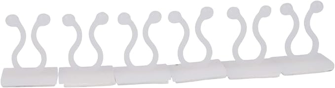 3-Pack Floating Shelf Wall Mount for Baby Monitor Security Camera Smart Speaker, Transparent Surveillance Bracket with Cable Management for Home Office Nursery