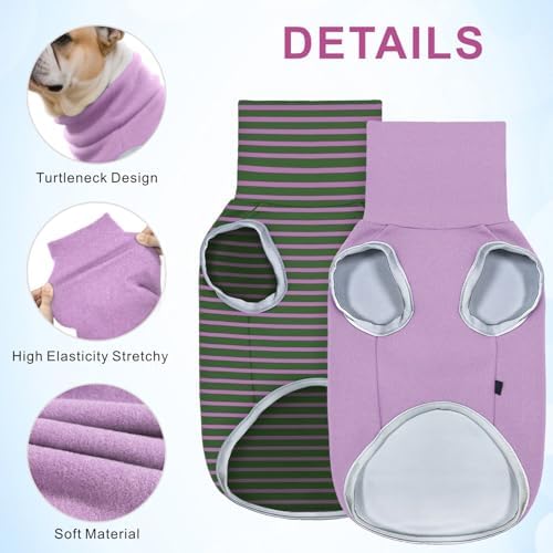 Idepet Dog Fleece Sweater,Soft Puppy Sweatshirt Warm Winter Shirt