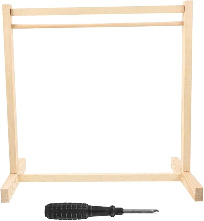 Wood Pet Clothing Display Stand Organizer, 15.7x15.7x8.26 Inch | Natural Wood Clothing Rack, Requires Assembly