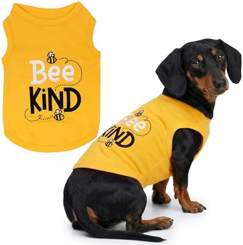Parisian Pet Dog Shirt – 100% Cotton Shirts for Large Dogs – Sleeveless Puppy Vest – Lightweight and Breathable Pet Apparel – Soft Pullover Summer Dog Clothes - Stretchy T Shirts for Dogs