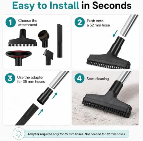 Vacuum Attachments Kit for SEBO Essential G4