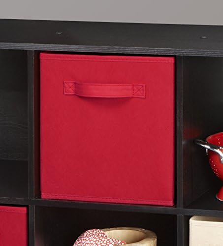 ClosetMaid 18656 Cubeicals Fabric Drawer, Red, 2-Pack