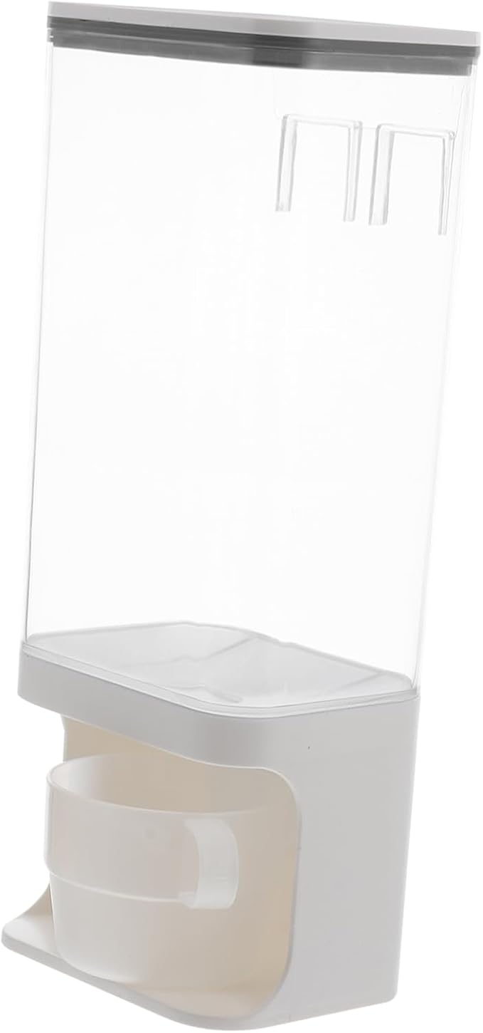 BESPORTBLE Pet Food Storage Wall-mounted Dispenser for Dogs and Cats Airtight and Moisture Food Storage Case