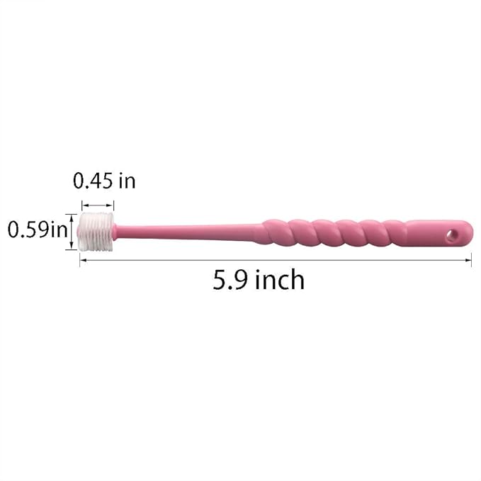 VTurboWay 2 Pcs 360-Degree Pet Toothbrush for Puppy, Small Dog and Cat, Colors May Vary