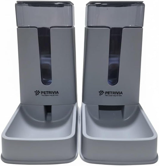 Automatic Pet Feeders Automatic Dog Food and Water Dispenser Water Dispenser for Dogs Gravity Water Dispenser Cat Feeders Automatic Cat Food Dog Water and Food Dispenser Gravity Pet Water Dispenser