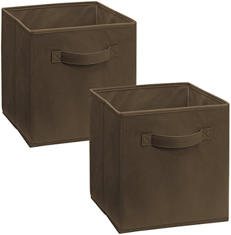 ClosetMaid 3786 Cubeicals Fabric Drawer, 2-Pack, Dark Brown