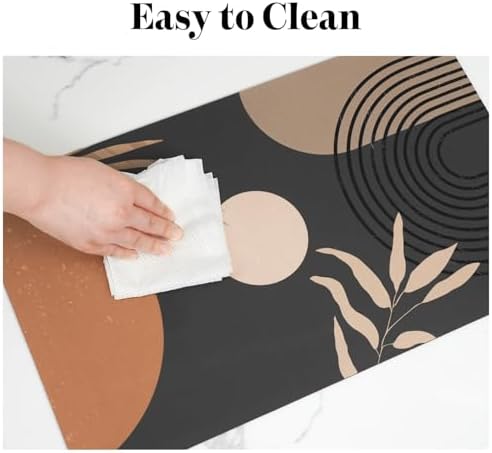 Dog Food Mats for Floors, Absorbent Dog Bowl Mat for Food and Water Dispenser, Quick Dry Cat Food Mat Pet Supplies