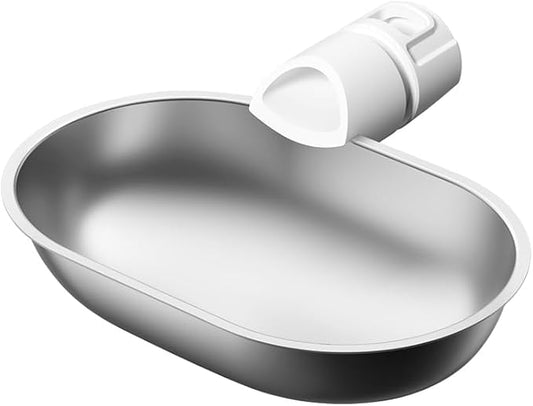 Petgravity Stainless Steel Bowl, Accessory for Petgravity Smart Pet Water Fountain