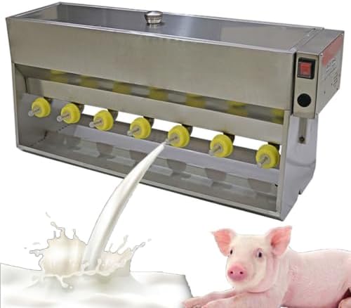 Automatic Pig Milk Feeding Machine, Universal Suckling Machine for Lambs 14Heads