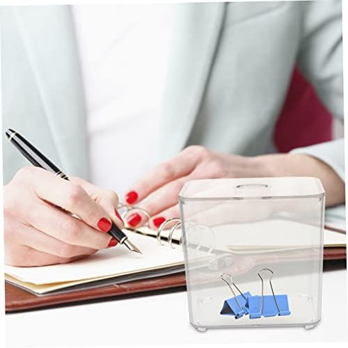 2pcs Cotton Swab Storage Box Cotton Pad Organizer Desk Makeup Organizer Pet Material Stackable Design
