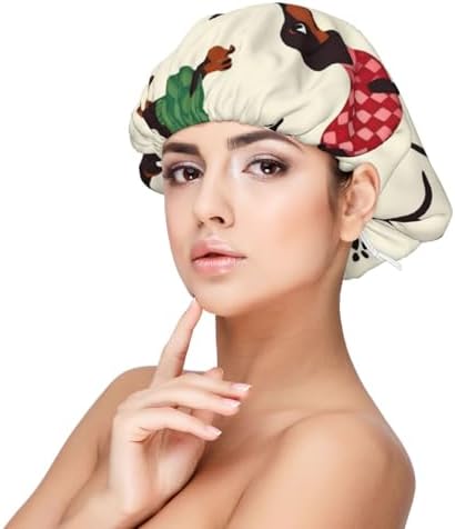 Adjustable Silk Satin Night Cap Women's Men's Sleep Cap