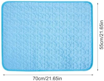 Outdoor Dog Cooling, Mat Anti-Slip Sleeping, Rug Compact Innovative | Ergonomic Summer Washable, Cat Cooling Mat, for Kennel Crate, Sofa Home Puppy, Travel Bedding Small, Medium Dog Kitten, Floor