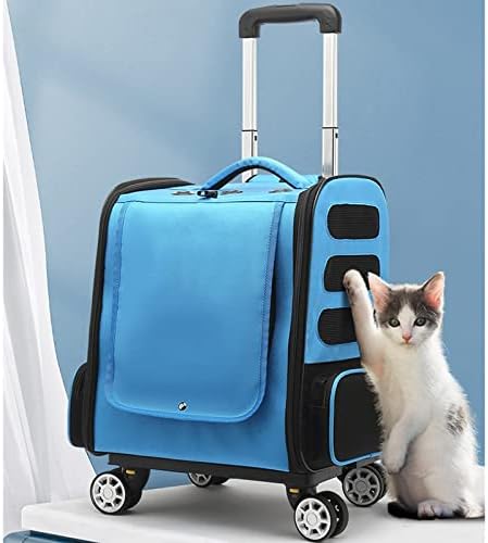 Pet Trolley Case Portable Detachable Universal Wheel Foldable Large Capacity